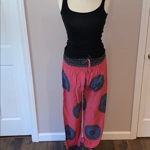 Boho style pants